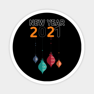 Happy new year 2021 Magnet